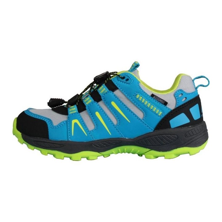 McKINLEY Ki.-Wander-Schuh Sonnberg II AQX Jr. WHITE/COOL GREY-BLACK-HYPER PI Outdoorschuh