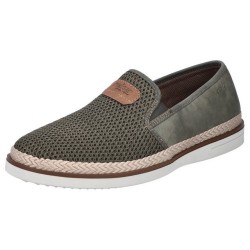 Rieker Slipper, Espadrilles, Sommerschuh, Schlupfschuh mit gepolsterter Innensohle