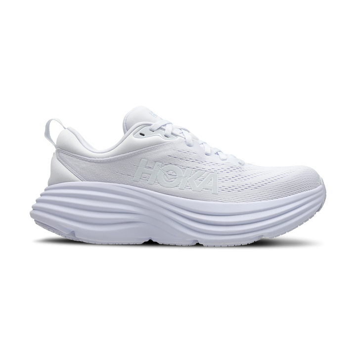Hoka Bondi 8 Herren Schuhe - Weiß - Größe: 41 1/3 - Netz/Synthetik - Foot Locker
