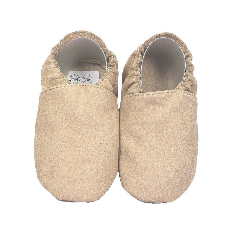 HOBEA-Germany Kinderschuhe RecyStep beige Krabbelschuh