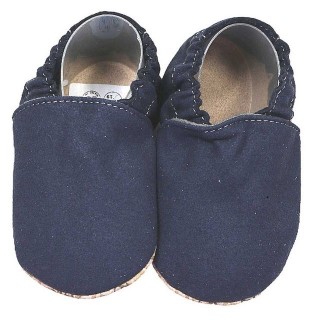 HOBEA-Germany Krabbelschuhe RecyStep dunkelblau Krabbelschuh