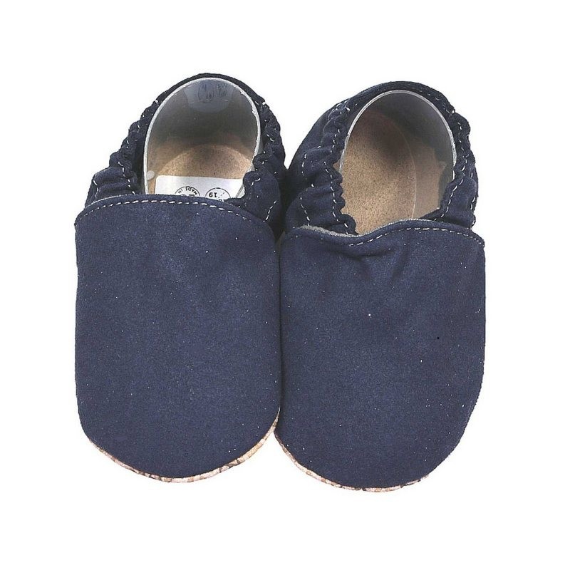 HOBEA-Germany Krabbelschuhe RecyStep dunkelblau Krabbelschuh