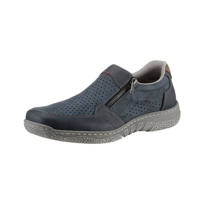 Rieker Slipper, Halbschuh, Freizeitschuh mit Perforation