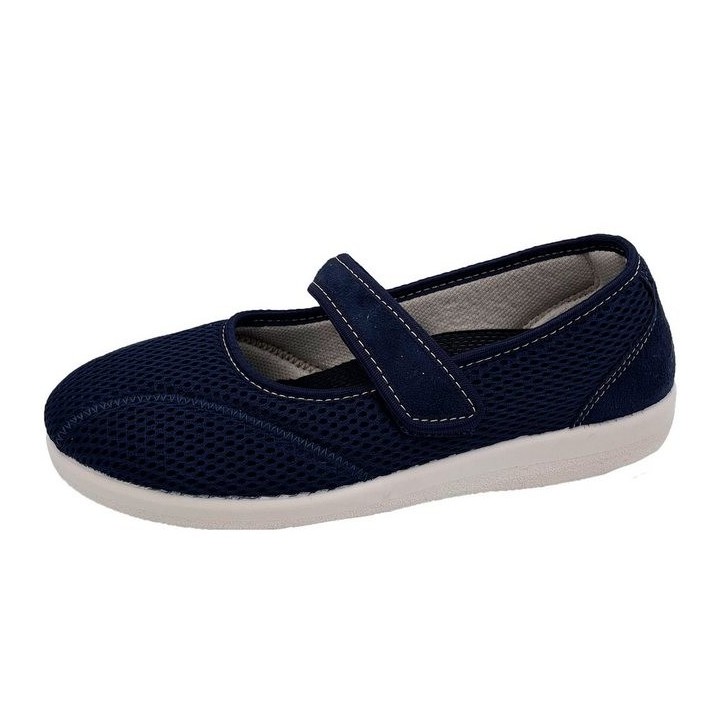PADERO OrtoMed Damen Klettverschluss Slipper Weite H