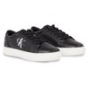Calvin Klein Jeans Sneaker "CLASSIC CUPSOLE LACEUP LTH WN", mit seitlichem Logoschriftzug, Freizeitschuh, Halbschuh, Schnürsc