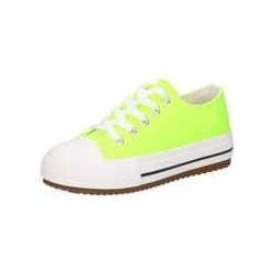 Barbarella Leinen Sneaker Mädchen grün|grün