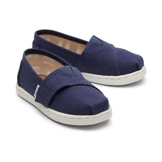 TOMS Graue Alpargatas Mokassin