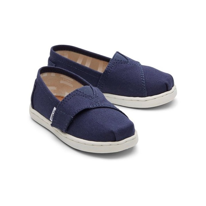 TOMS Graue Alpargatas Mokassin