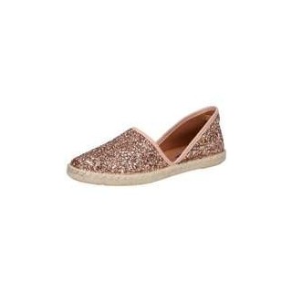 Verbenas Carmen Glitter Espadrilles Damen rosa|rosa