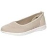Barbarella Ballerina Damen beige|beige