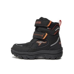 KangaROOS Schneeschuhe Schneeschuhe K-Leno Kibo Rtx 18954 000 5080 Jet Black/Flame