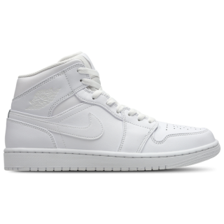 Jordan Aj1 Mid Herren Schuhe - Weiß - Größe: 40 - Leder, Synthetik - Foot Locker