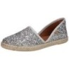 Verbenas Carmen Glitter Espadrilles Damen silber|silber