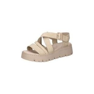 Rieker Plateau Sandale Damen beige|beige|beige