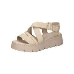 Rieker Plateau Sandale Damen beige|beige|beige