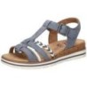 Relife Keilsandale Damen blau|blau