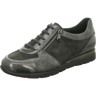 Komfort Schnürer grau pepper/graphit 43