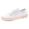 LASCANA Sneaker, Halbschuh,Schnürhalbschuh,Freizeitschuh, farblich abgesetzte Sohle