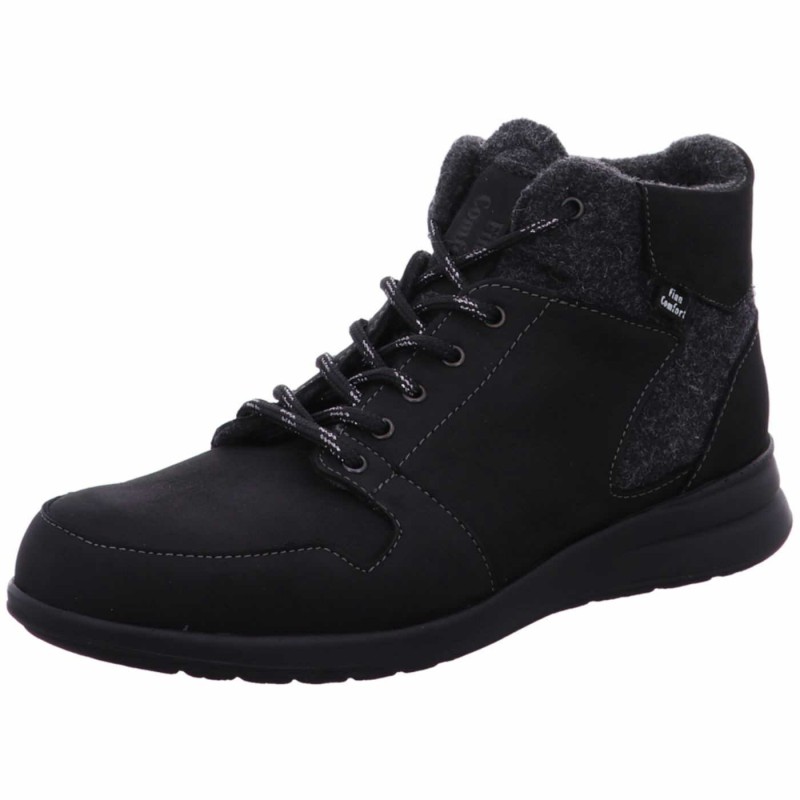 Stiefelette schwarz 6