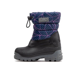 CMP Schneeschuhe Kids Sneewy SnowBoots 3Q71294 B.Blue/Fucsia Schnürschuh