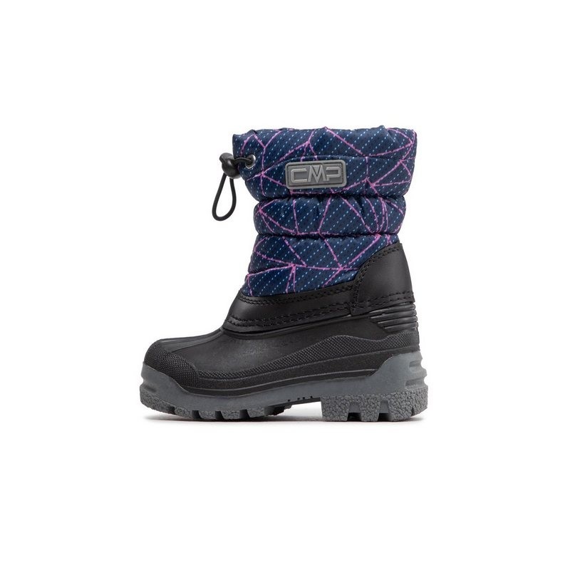 CMP Schneeschuhe Kids Sneewy SnowBoots 3Q71294 B.Blue/Fucsia Schnürschuh