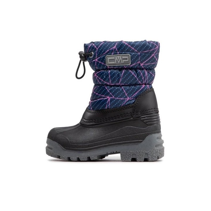 CMP Schneeschuhe Kids Sneewy SnowBoots 3Q71294 B.Blue/Fucsia Schnürschuh