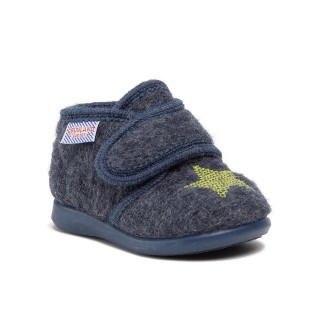 Grünland Hausschuhe Daly PA1238-54 Blu Hausschuh