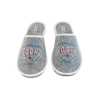 ADELHEID Allerbester Opa Filzpantoffel Pantoffel
