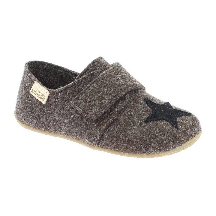 Living Kitzbühel Living Kitzbühel Klettmodell Filz Stern Dark Oak Slipper
