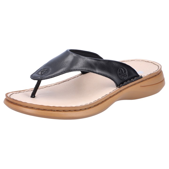 Rieker Zehentrenner, Sommerschuh, Schlappen mit Zehensteg