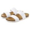 Vivance Pantolette »Sandale, Mule, offener Schuh,«, mit komfortablem Korkfußbett und elastischen Riemen