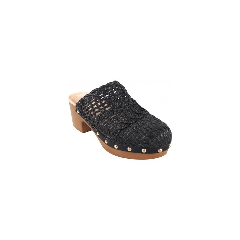 Bienve  Schuhe Zapato señora  db3180 negro