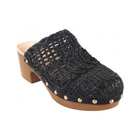 Bienve  Schuhe Zapato señora  db3180 negro
