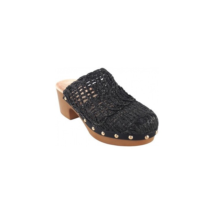 Bienve  Schuhe Zapato señora  db3180 negro