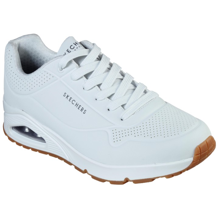 Skechers Sneaker "Uno - Stand on Air", Freizeitschuh, Halbschuh, Schnürschuh mit Air-Cooled Memory Foam