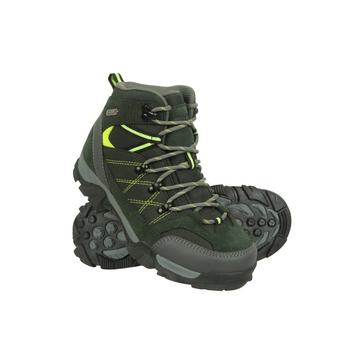 Trail Wasserdichte Kinderstiefel - Grün