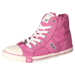 Mustang Shoes Sneaker, High Top-Sneaker, Schnürschuh mit Label in der Laufsohle