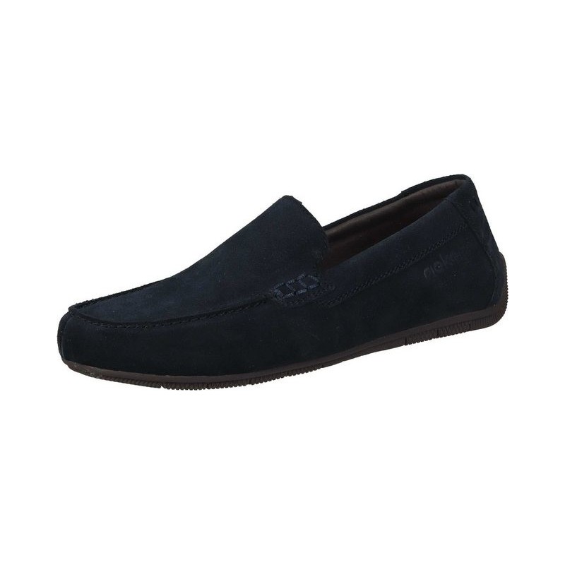 Rieker Slipper Slipper aus Veloursleder