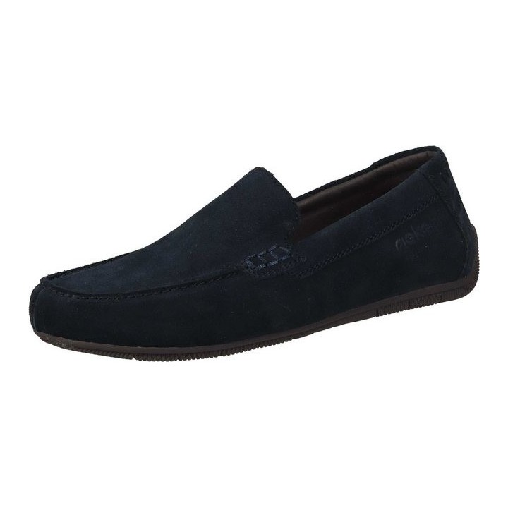 Rieker Slipper Slipper aus Veloursleder