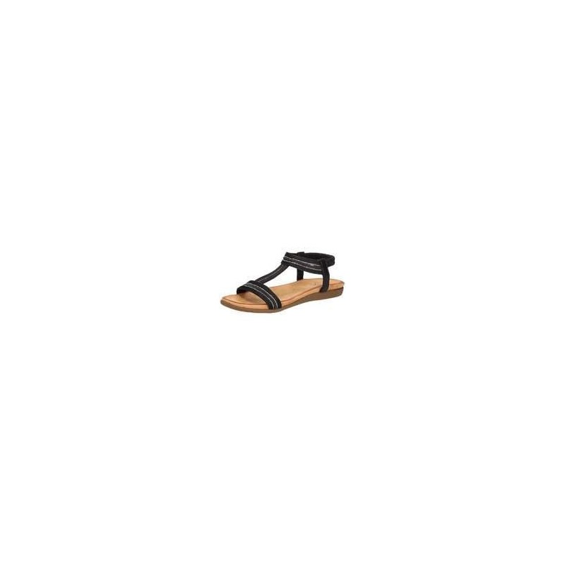 Barbarella Sandale Damen schwarz|schwarz|schwarz|schwarz|schwarz|schwarz