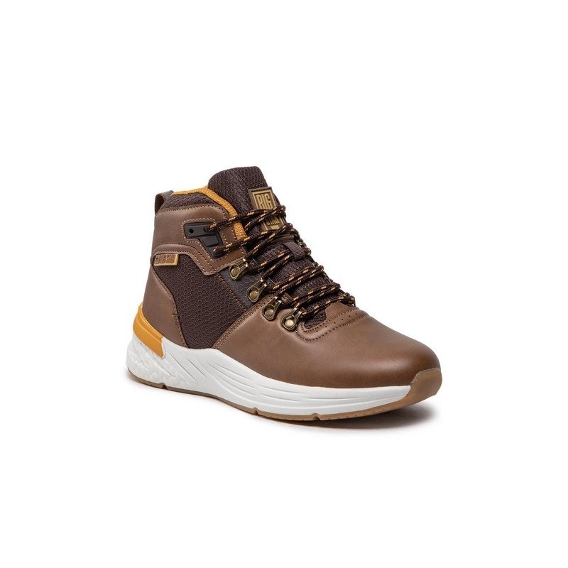 BIG STAR Schnürschuhe KK274224 Brown Schnürschuh