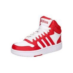 adidas Hoops 3.0 Mid K Sneaker Mädchen|Jungen weiß|weiß|weiß|weiß
