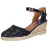 Verbenas Malena Glitter Keilsandale Damen blau|blau|blau|blau
