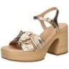 Unisa Plateau Sandale Damen gold|gold
