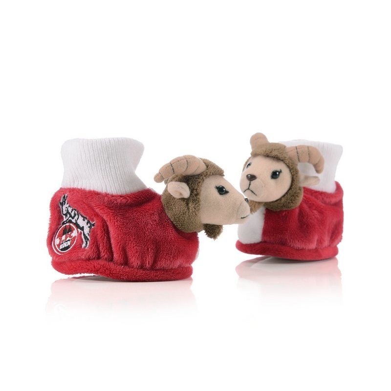 1. FC Köln Schühchen Baby-Hennes Hausschuh
