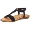 Barbarella Sandale Damen schwarz|schwarz