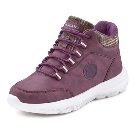 LASCANA Sneaker, mit leichter Sohle, Outdoorschuhe,Freizeitschuhe,Trekking Boots, VEGAN