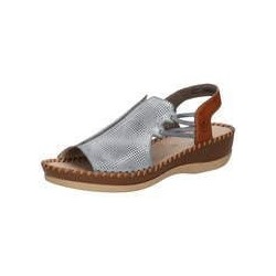 Rieker Keilsandale Damen blau|blau