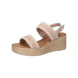 Marco Tozzi Keilsandale Damen beige|beige