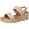 Marco Tozzi Keilsandale Damen beige|beige